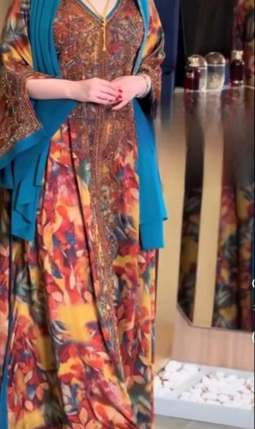 جلابية كويتية فاخرة للمناسبات